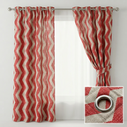 Zigzag Pattern Curtains