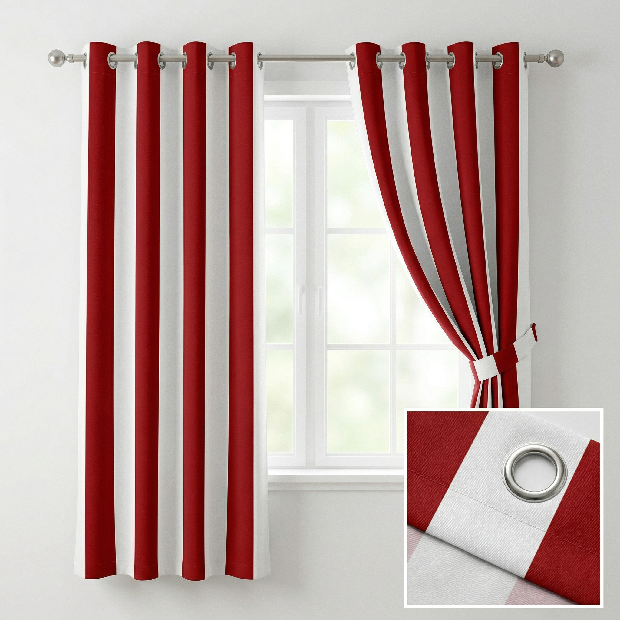 Candy Stripe Curtains