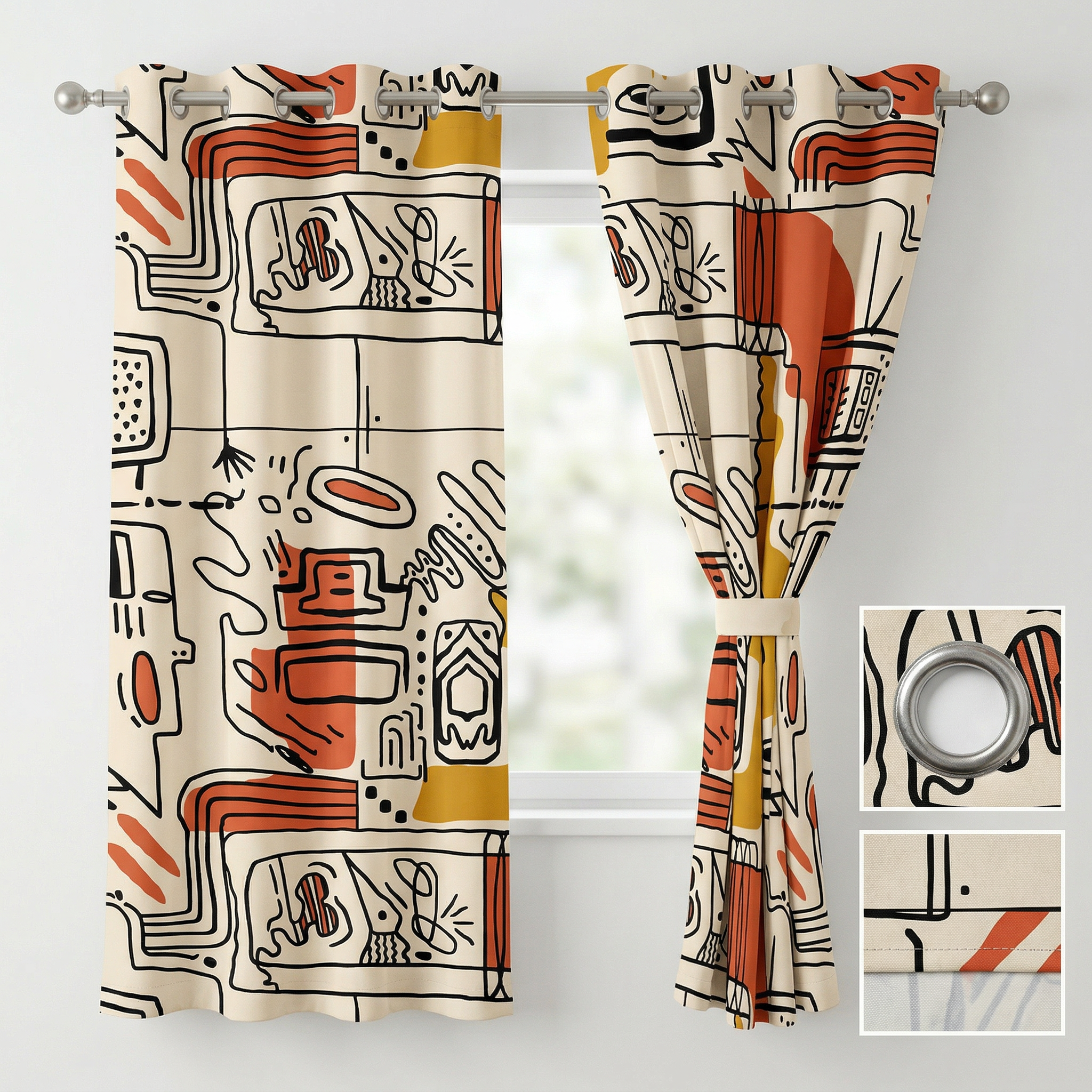 Eyes On The Truth Curtains