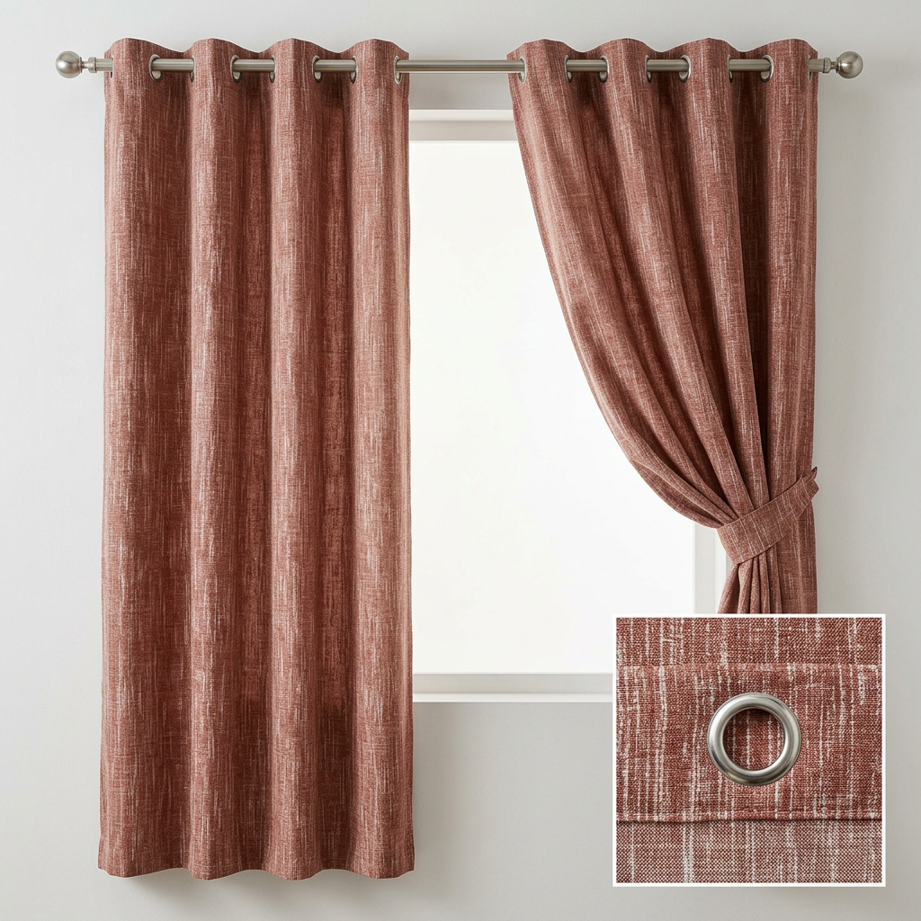 Textured Chenille Curtains
