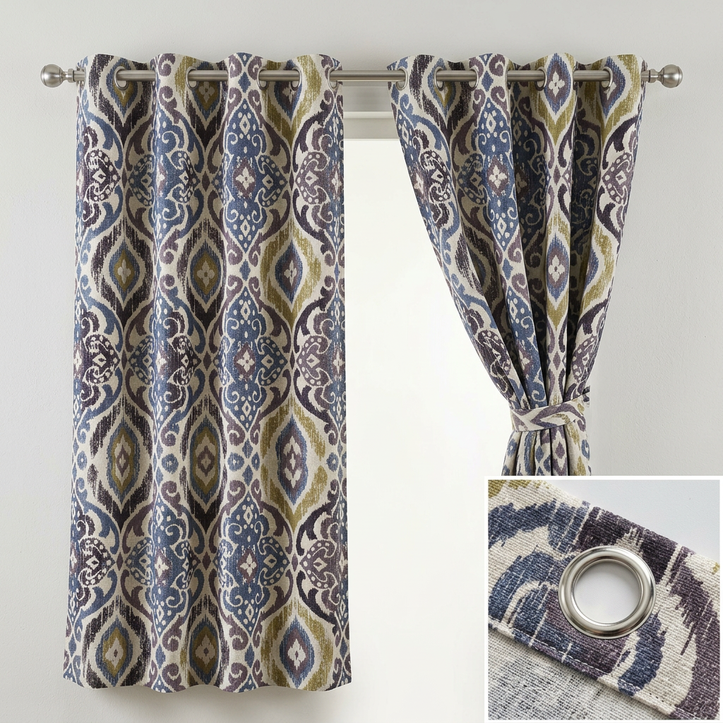 Moroccan Style Pattern Curtains