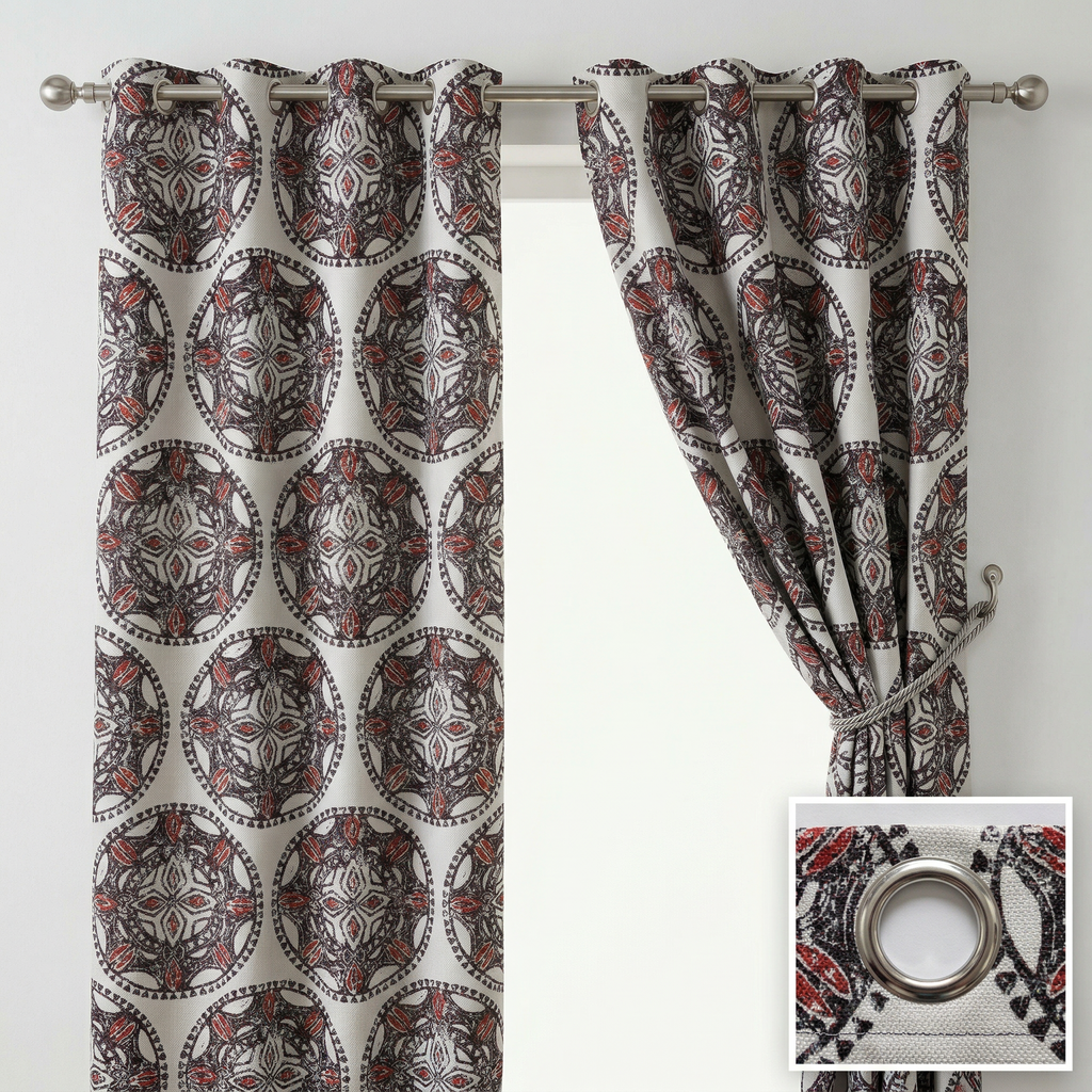 Mandala Pattern Curtains