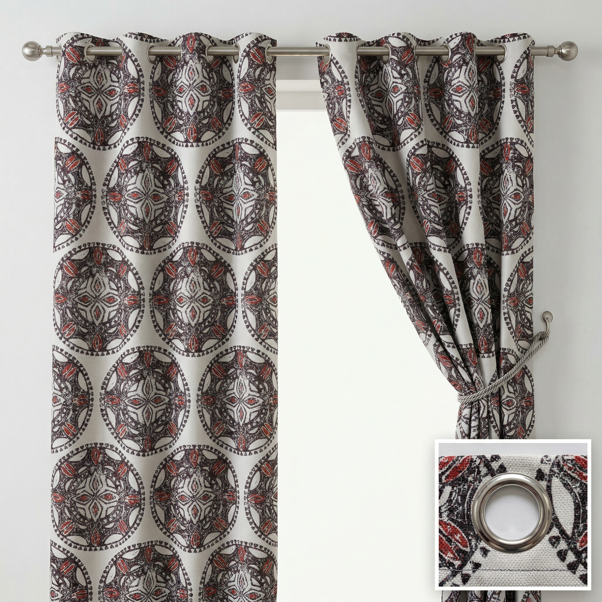 Mandala Pattern Curtains