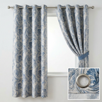 Traditional Scroll Curtains