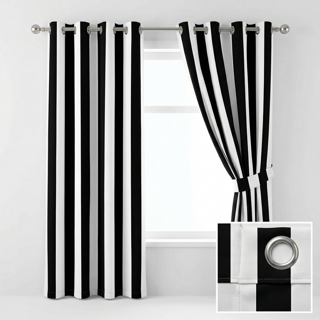 Candy Stripe Curtains
