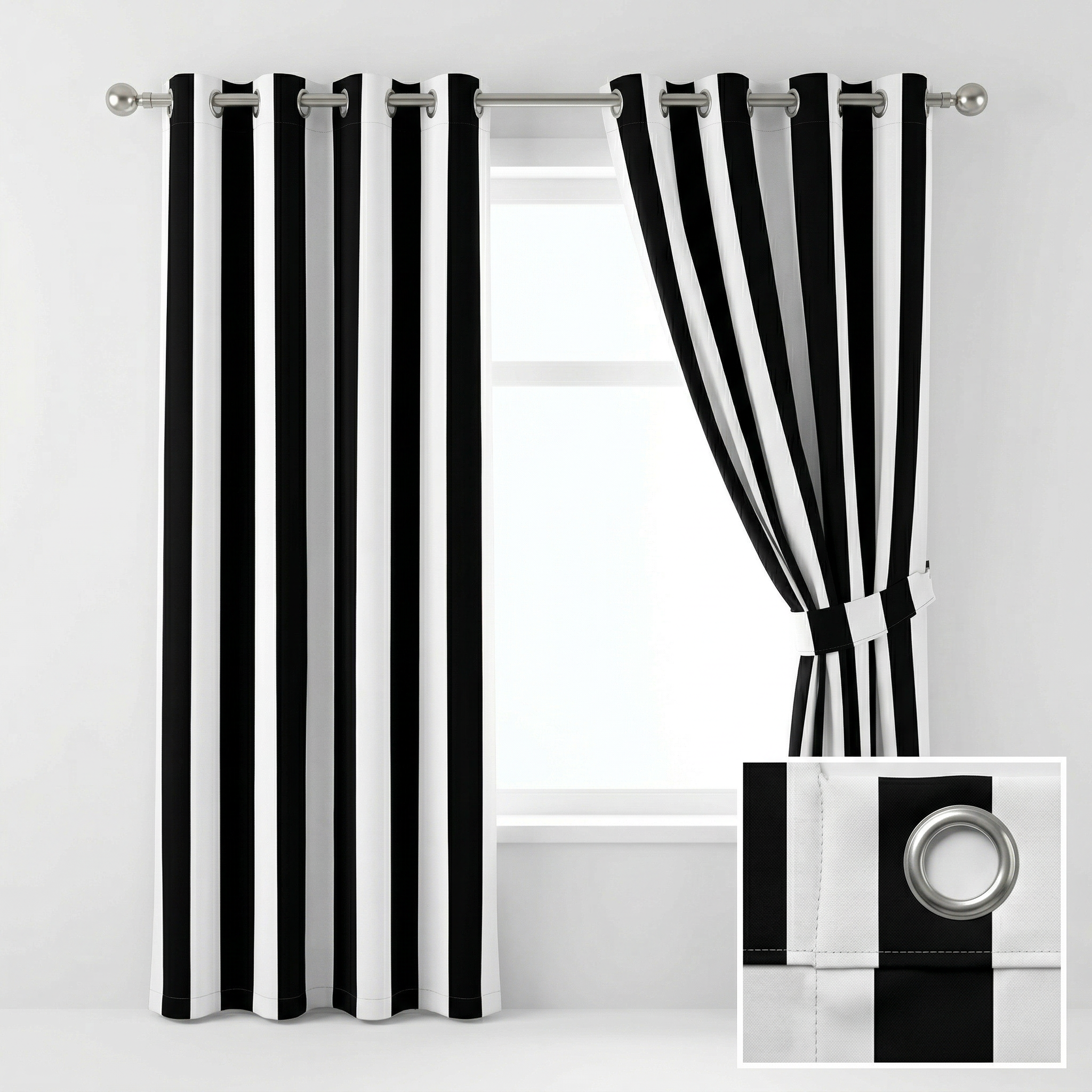 Candy Stripe Curtains