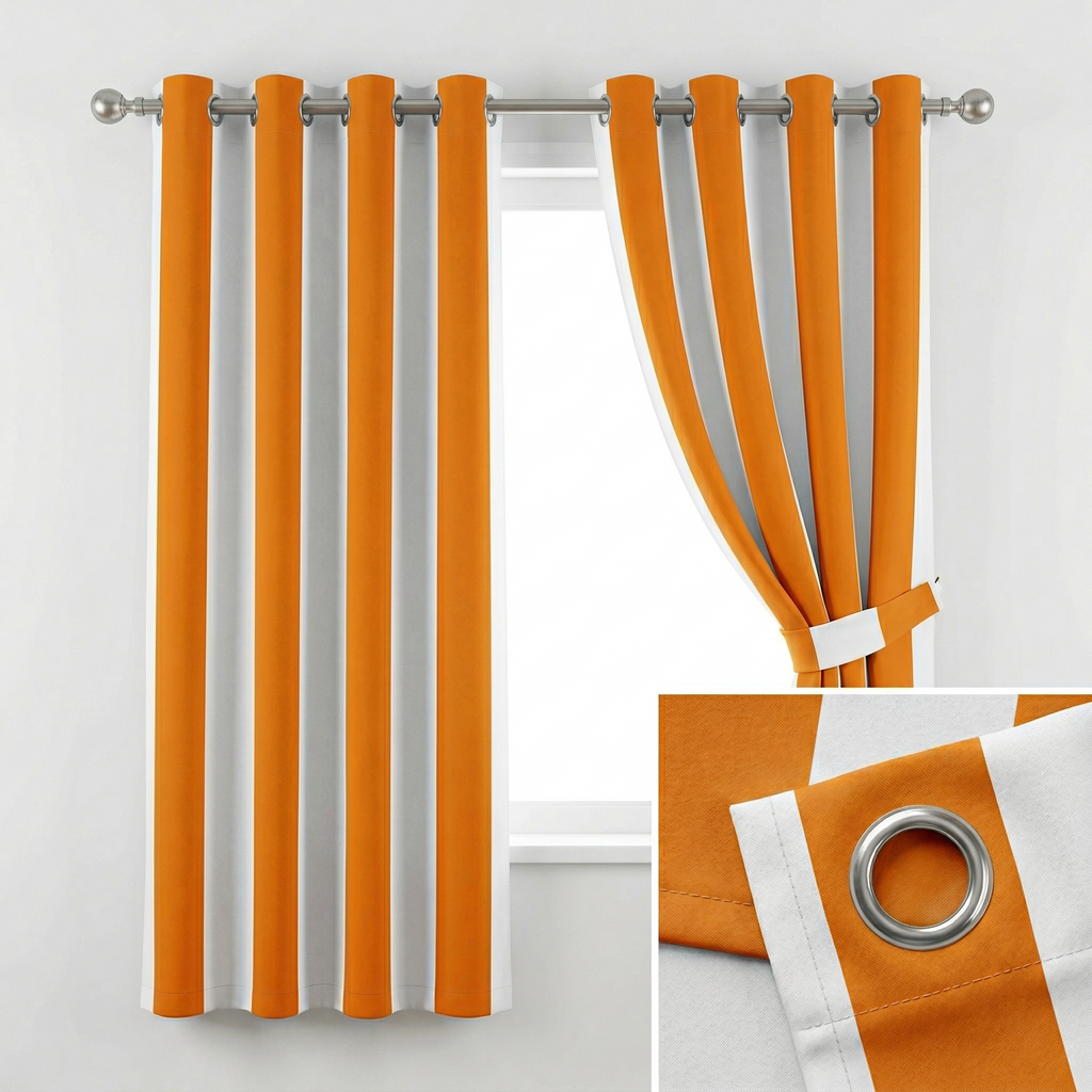 Candy Stripe Curtains