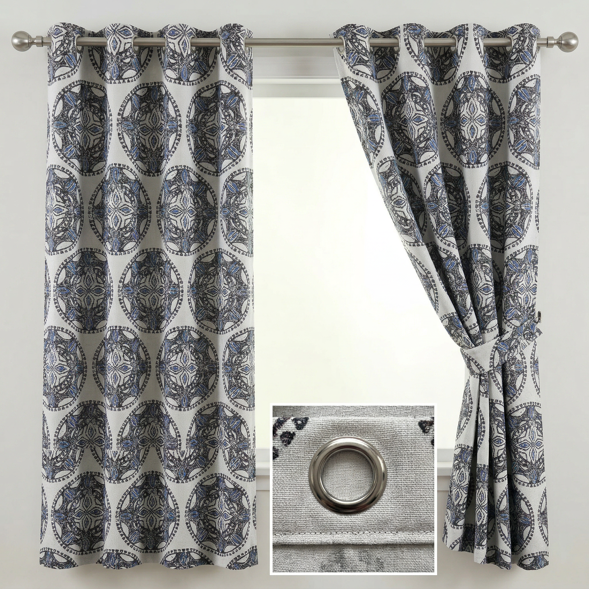 Mandala Pattern Curtains