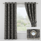 Textured Chenille Pattern Curtains