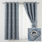 Textured Chenille Pattern Curtains