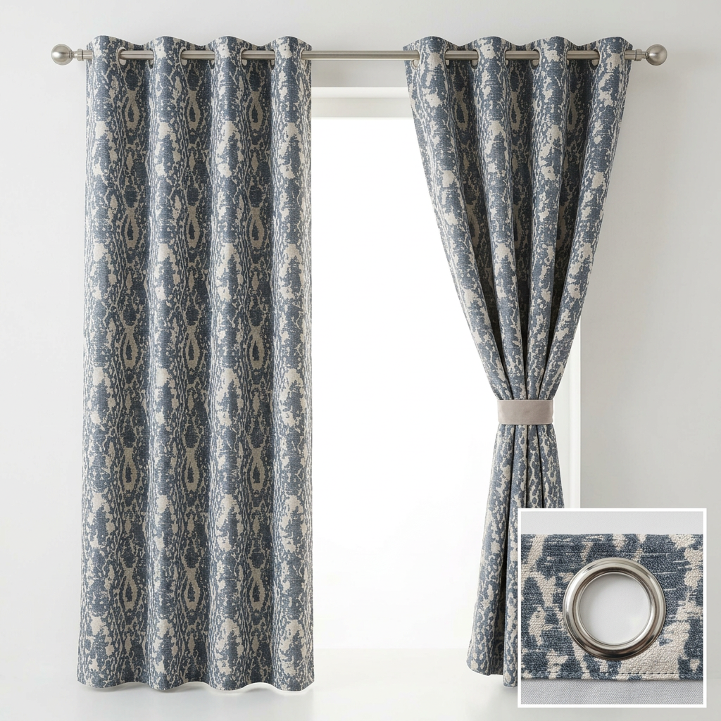 Ikat Fabric Curtains