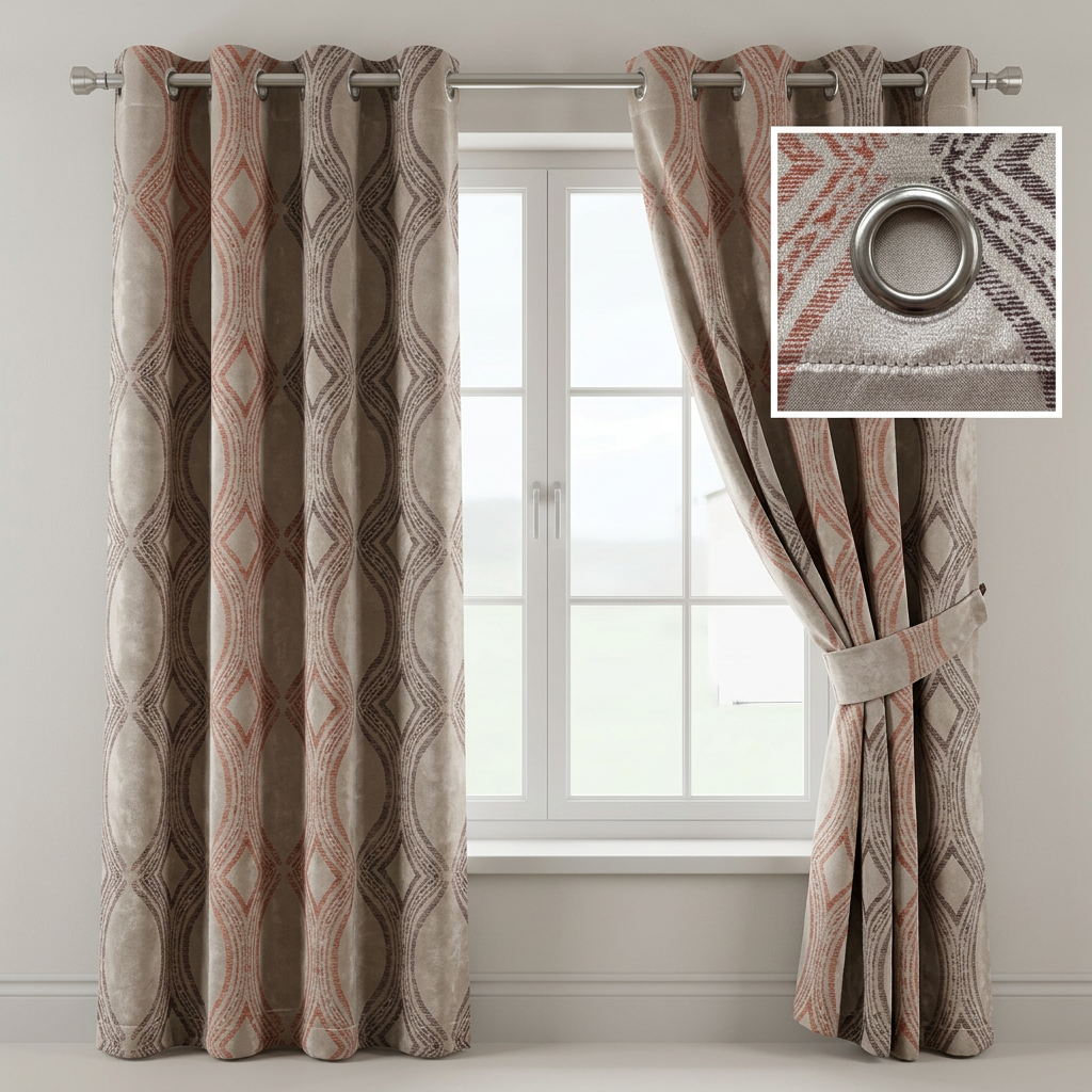 Magdalena Pattern Curtains