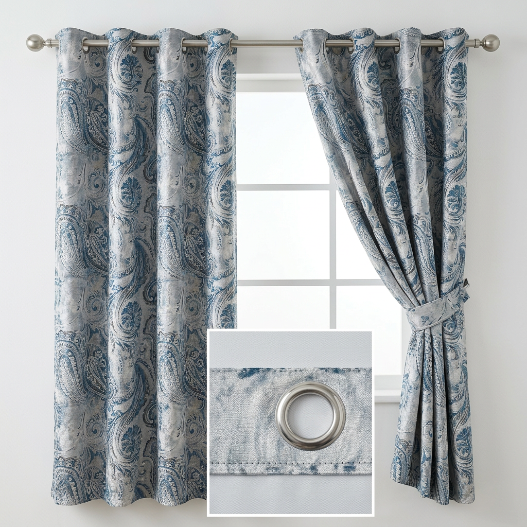 Traditional Scroll Curtains