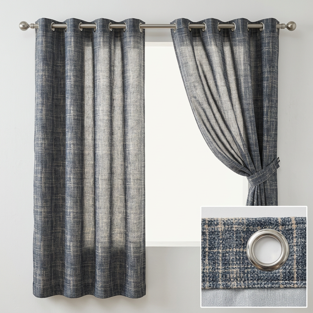 Textured Chenille Curtains