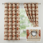 Ethnic Geometrical Print Upholstery Curtains