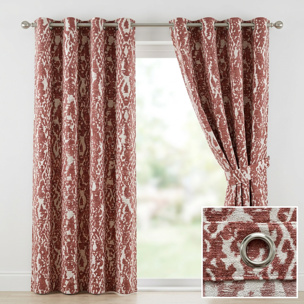 Ikat Fabric Curtains
