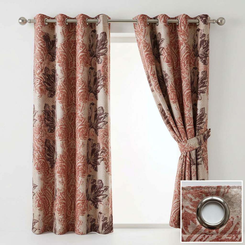 Vintage Ochre Curtains