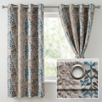 Sage Leaf Botanical Curtains