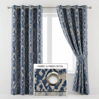 Ikat Fabric Curtains