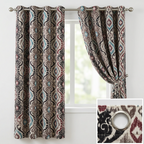Moroccan Ikat Style Curtains