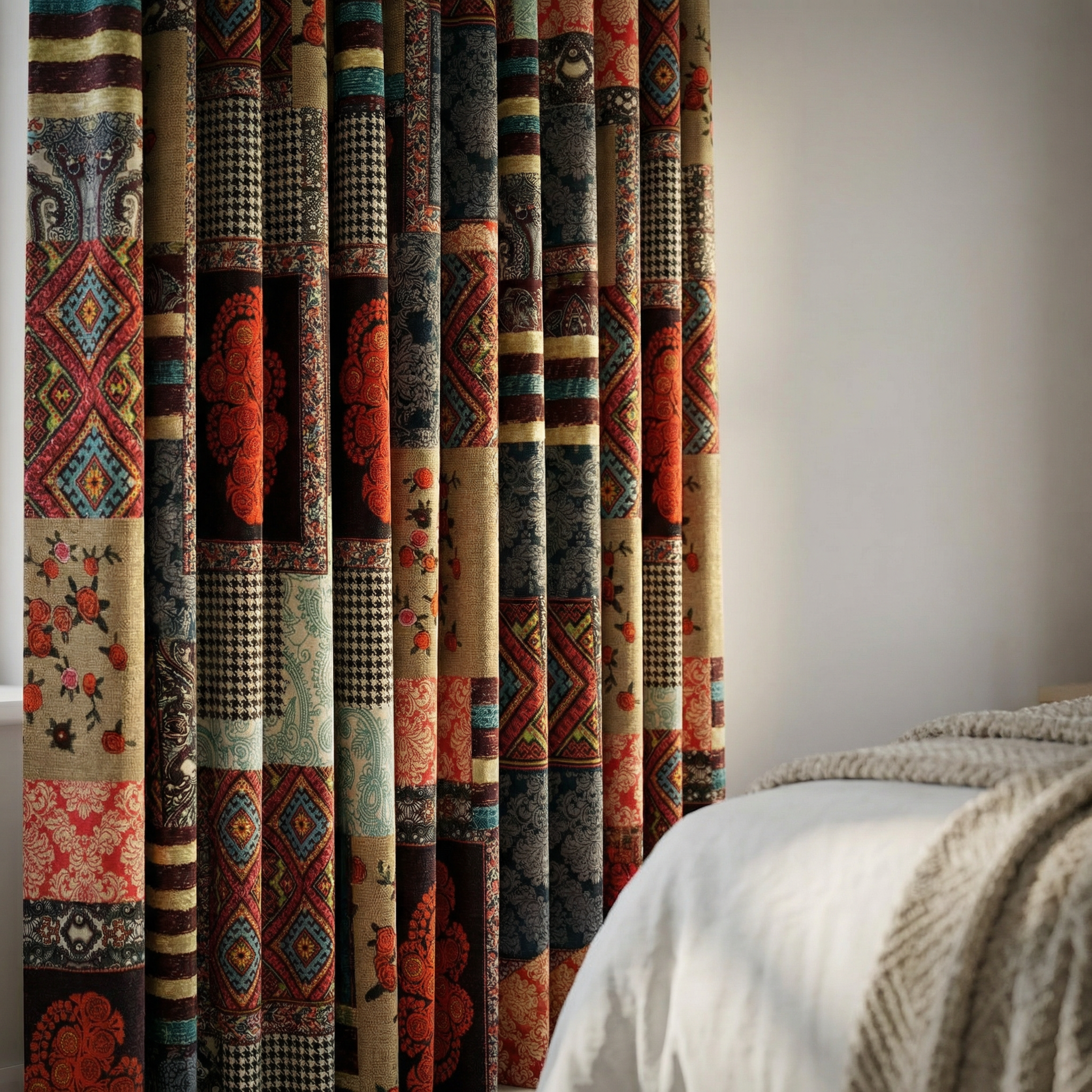 Luxury Indian Vintage Curtains