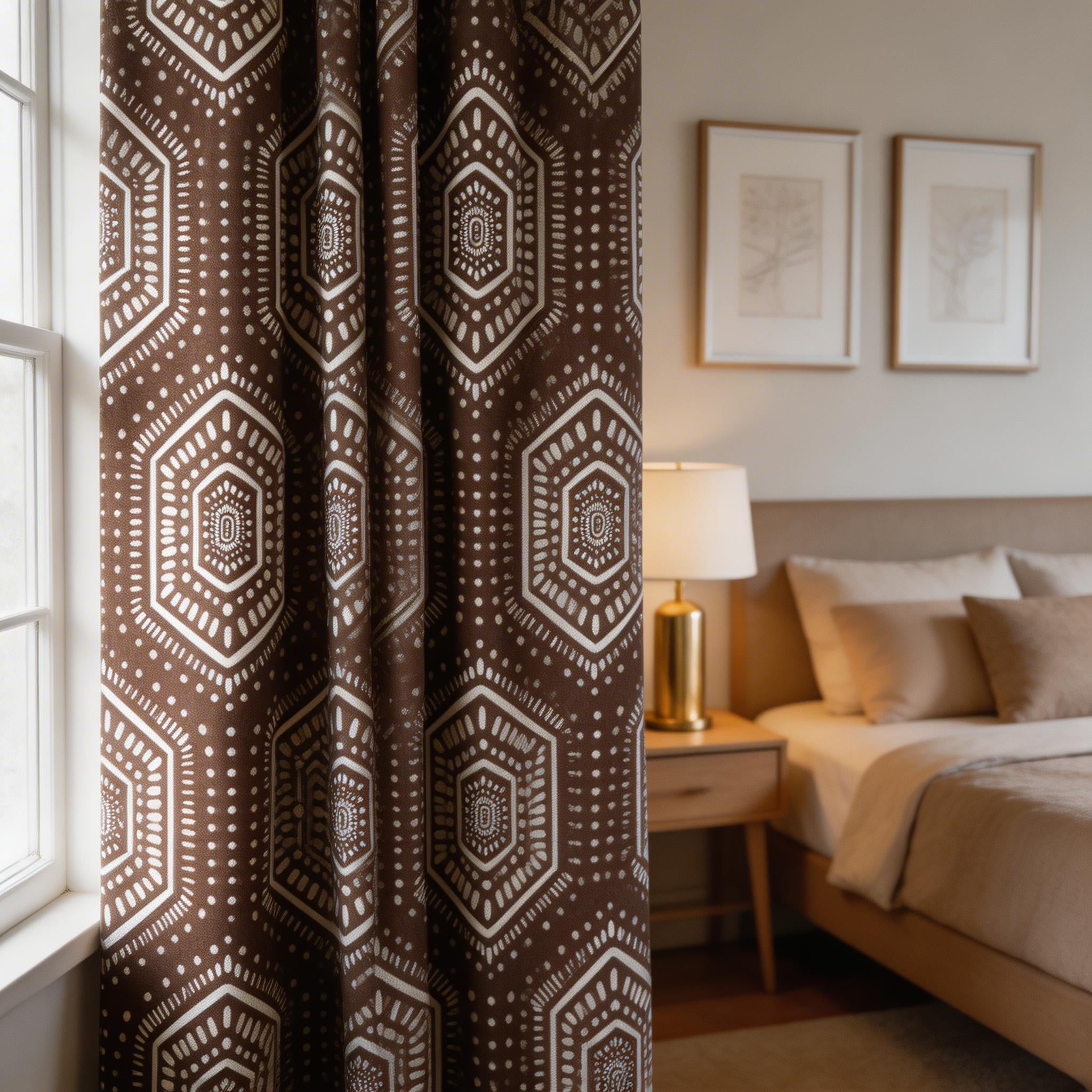 Hexagon Collection Curtains