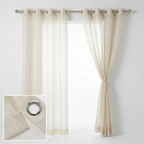 Luxury Pleated Sheer Tulle Curtains