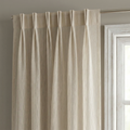 Modern Organic Textured Linen Curtains