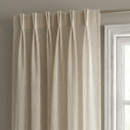 Modern Organic Textured Linen Curtains