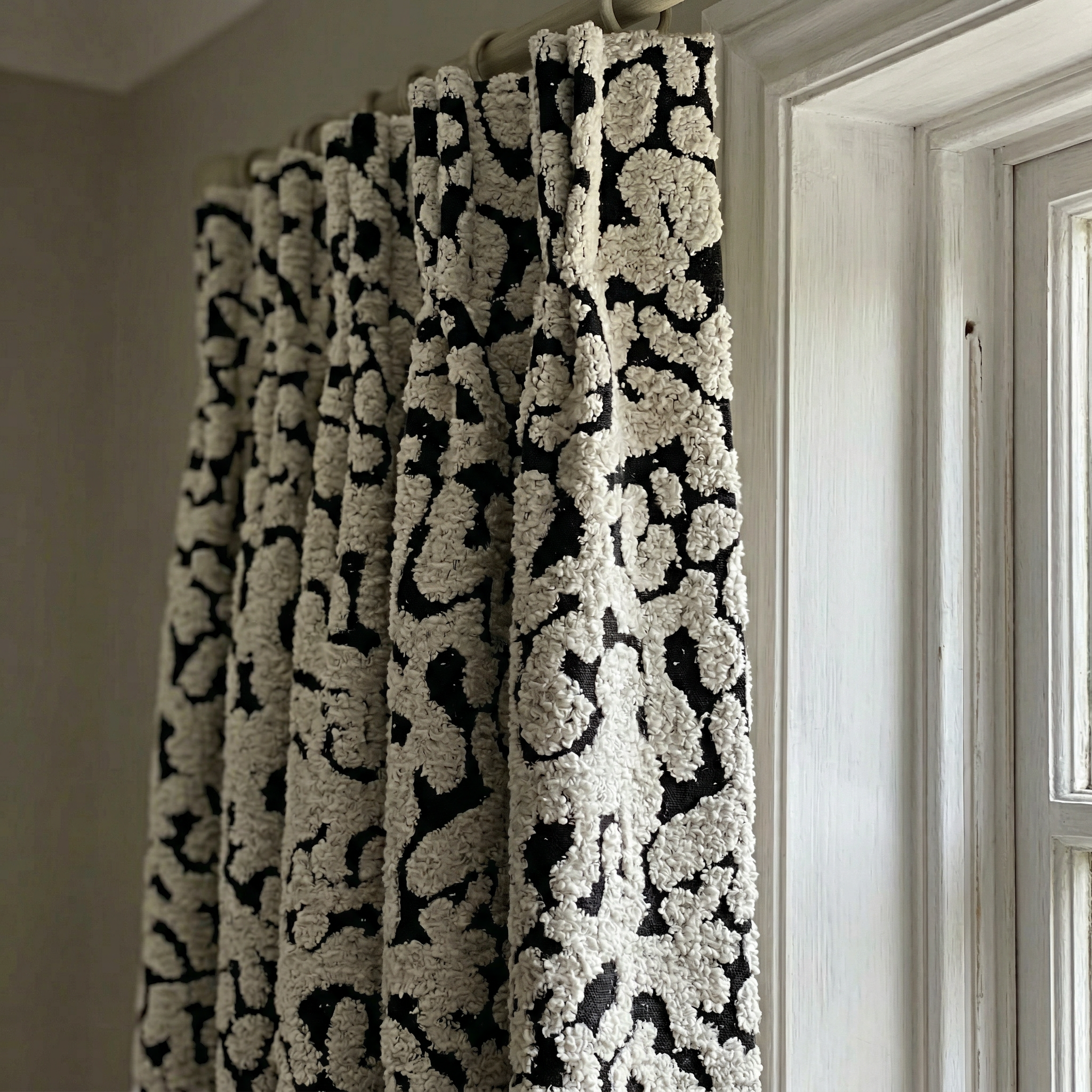 Abstract Squiggle Curtains