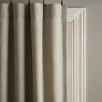 Fine Slub Weave Modern Curtains