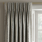 Metallic Stripe Curtains