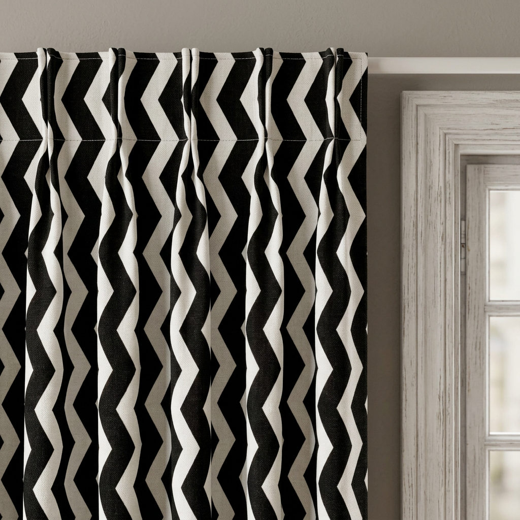 Zigzag Pattern Curtains