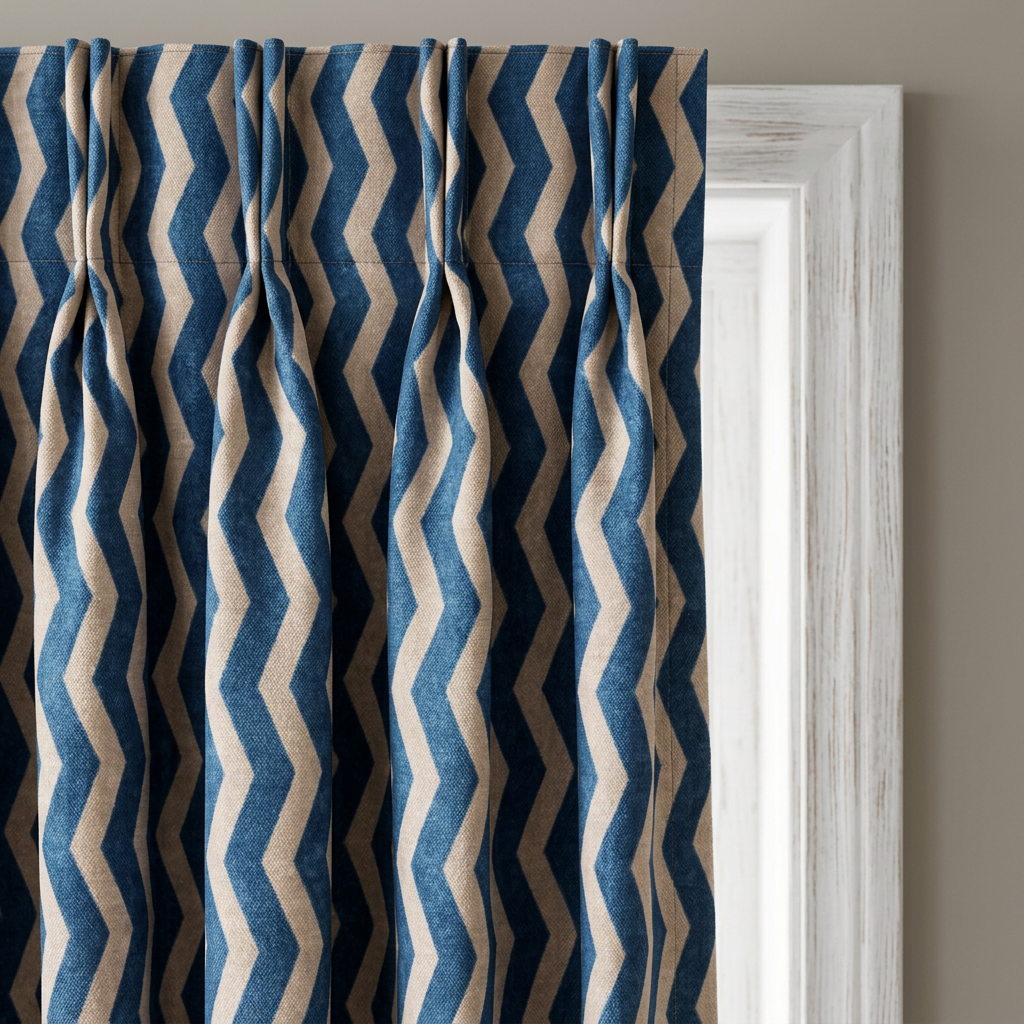 Zigzag Pattern Curtains