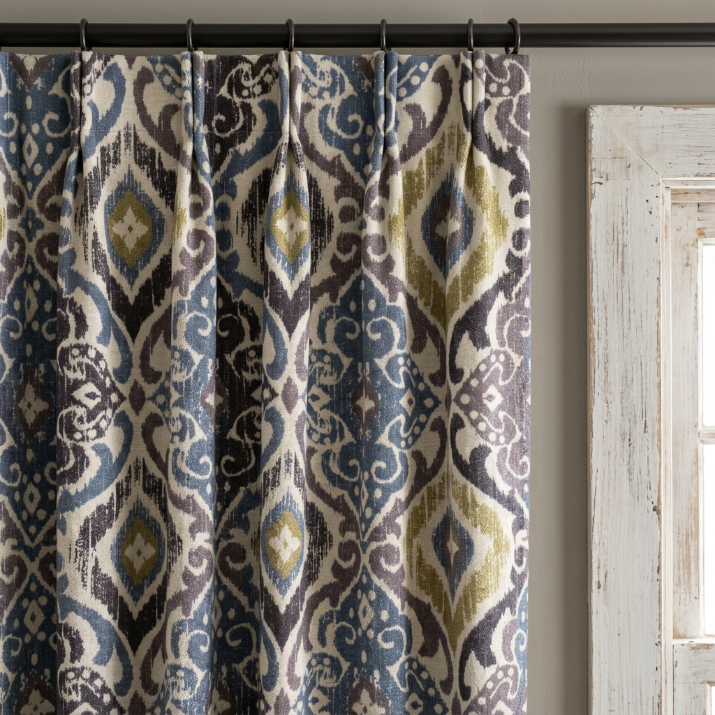 Moroccan Style Pattern Curtains