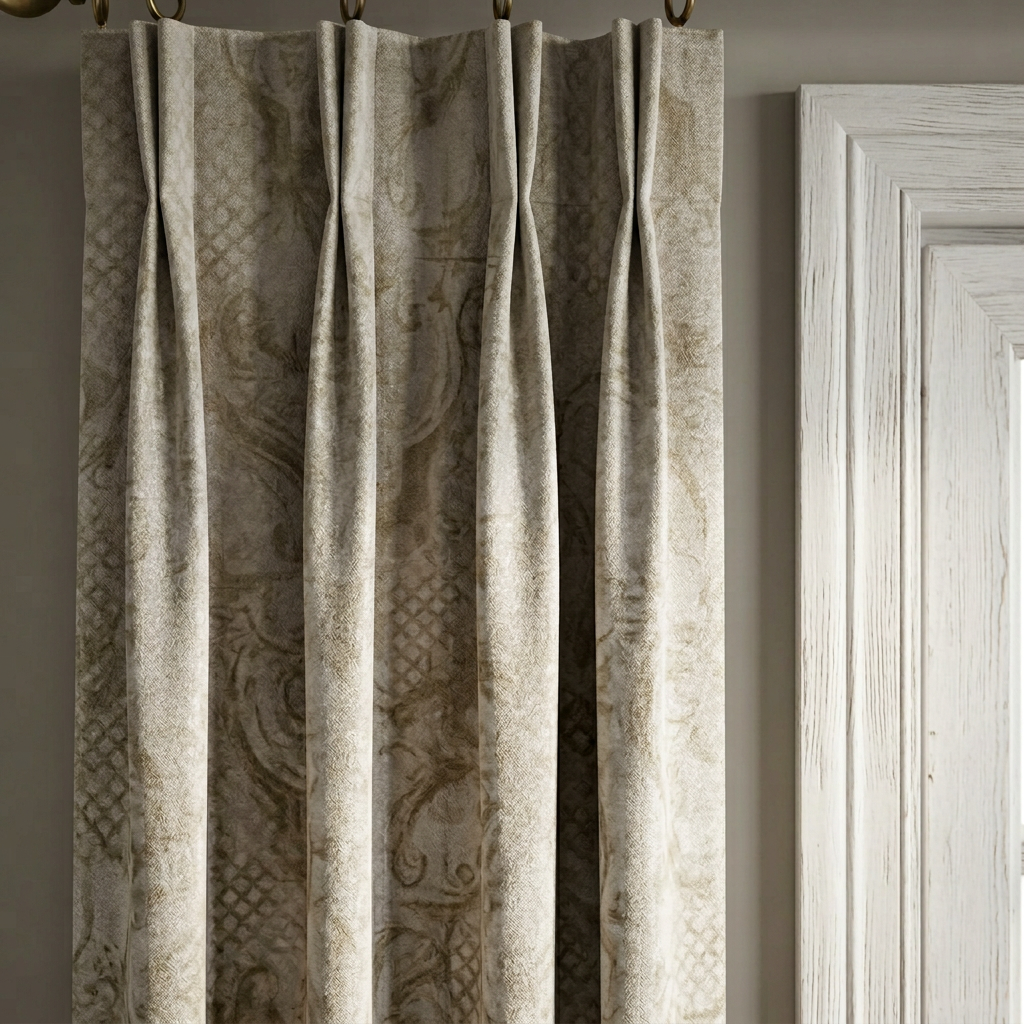 Damask Jacquard Curtains