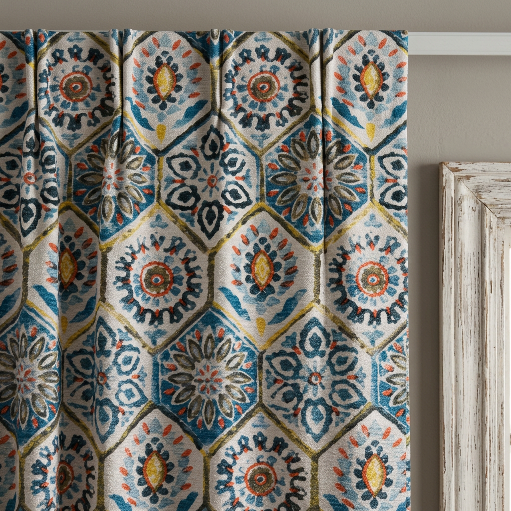 Vintage Mediterranean Curtains