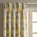 Tropical Palm Leaf Curtains