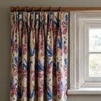 Abstract Floral Pattern Curtains