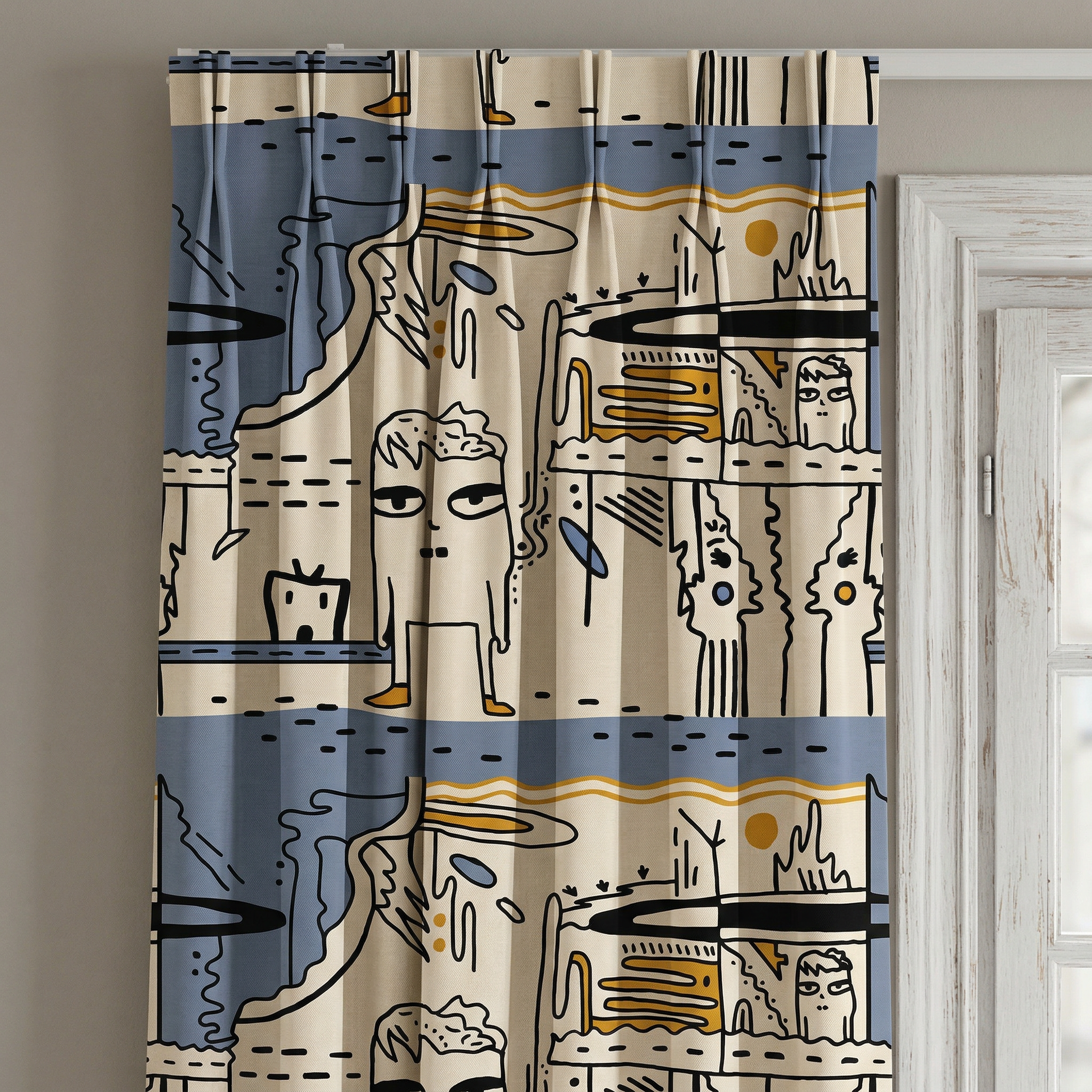 Bohemian Art Curtains