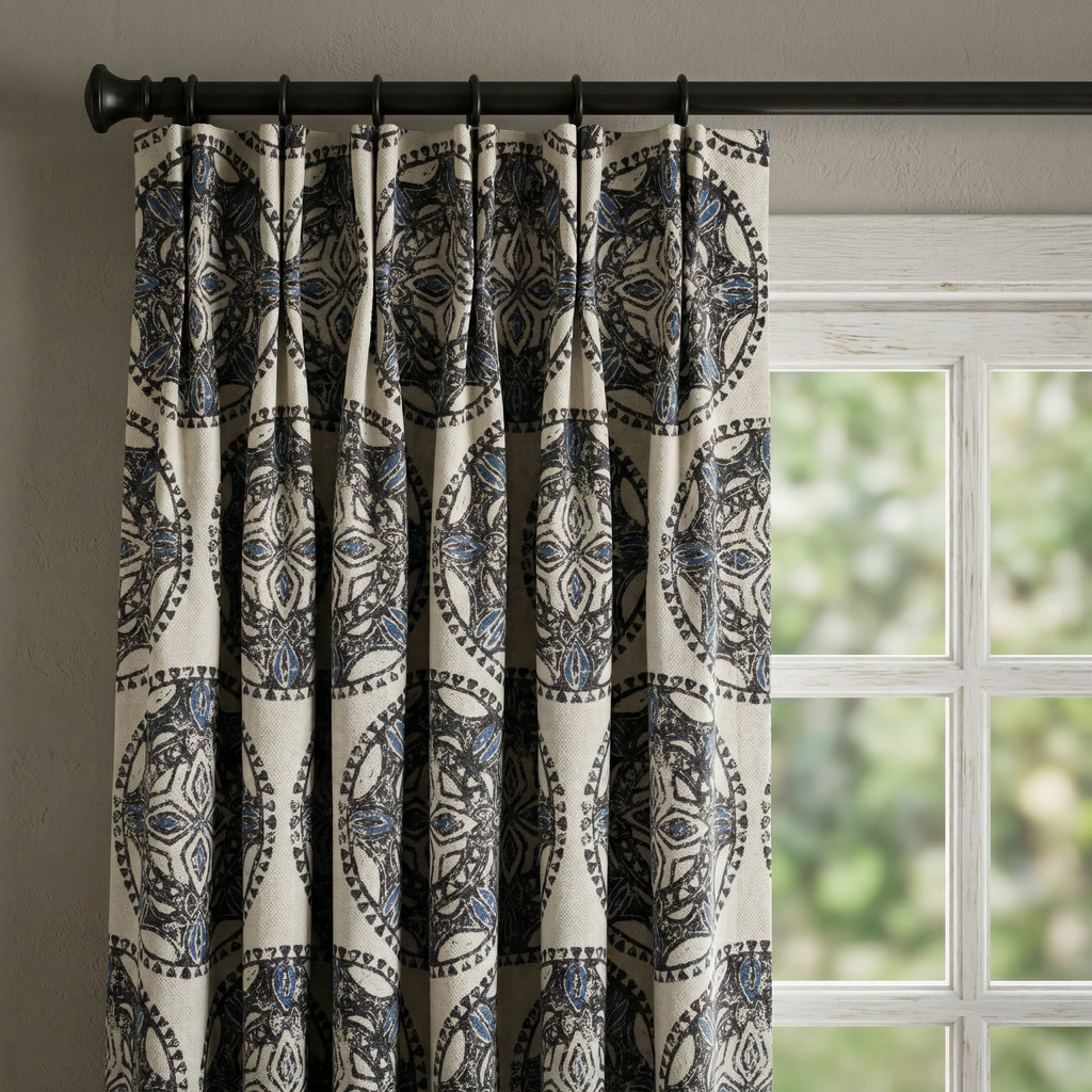 Mandala Pattern Curtains
