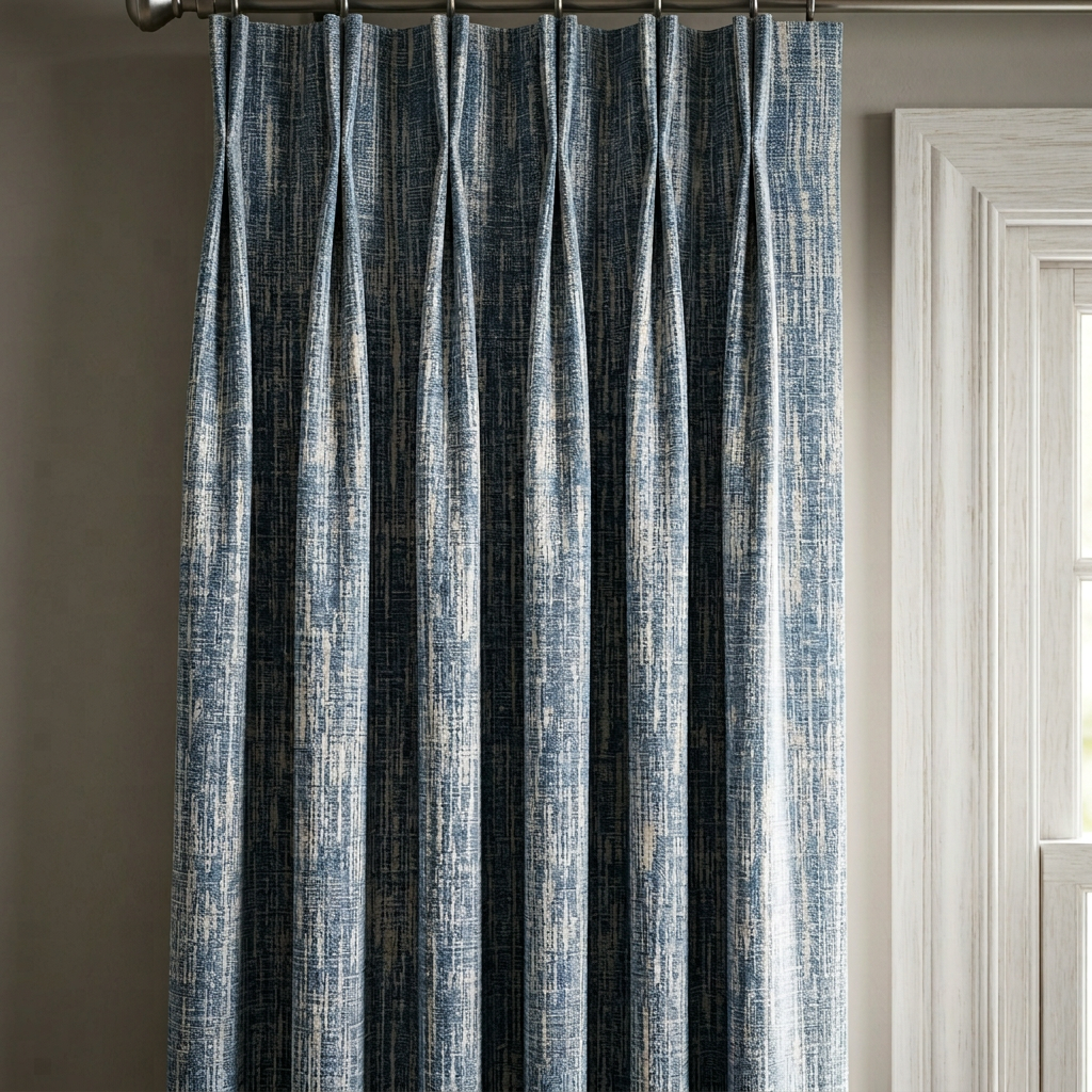 Textured Chenille Pattern Curtains