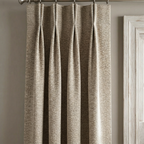 Natural Oatmeal Herringbone Linen Blend Cotton Curtains
