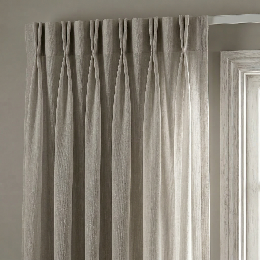 Hotel Style Textured Voile Curtains