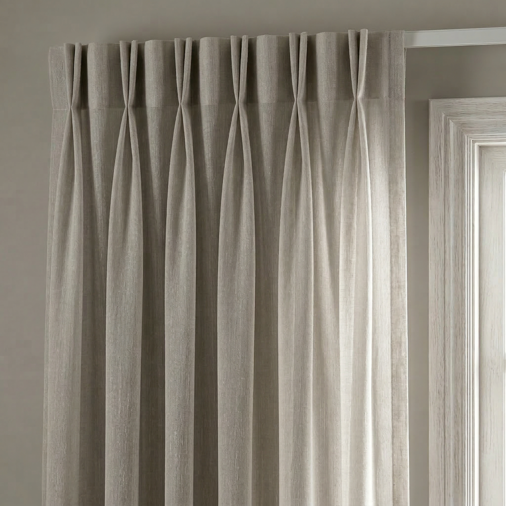 Hotel Style Textured Voile Curtains