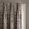 Vintage Terracotta Pattern Curtains