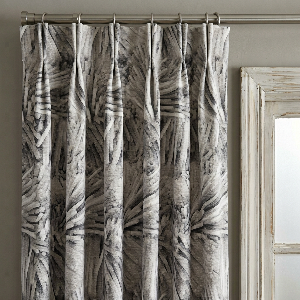 Textured Shag Pile Curtains