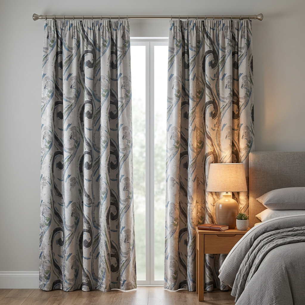 Swirl Pattern Curtains