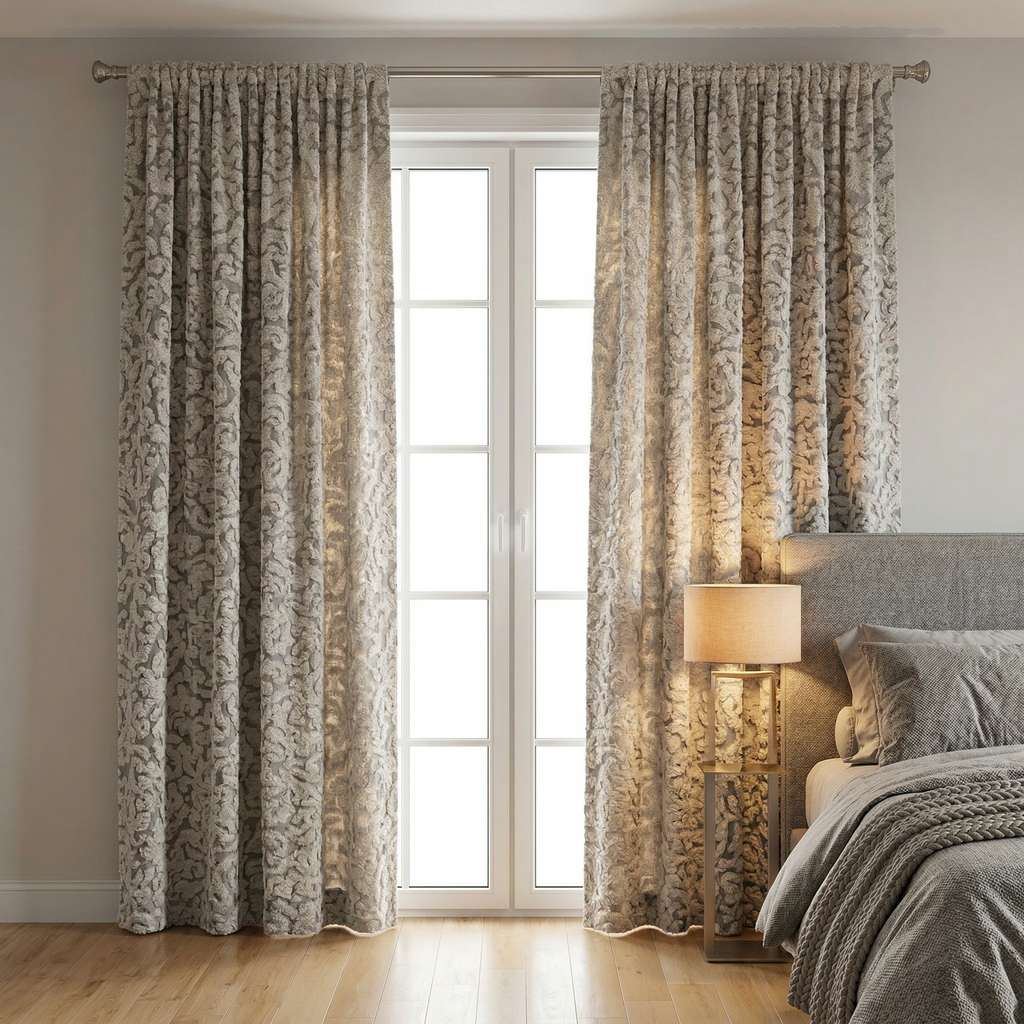 Abstract Squiggle Curtains