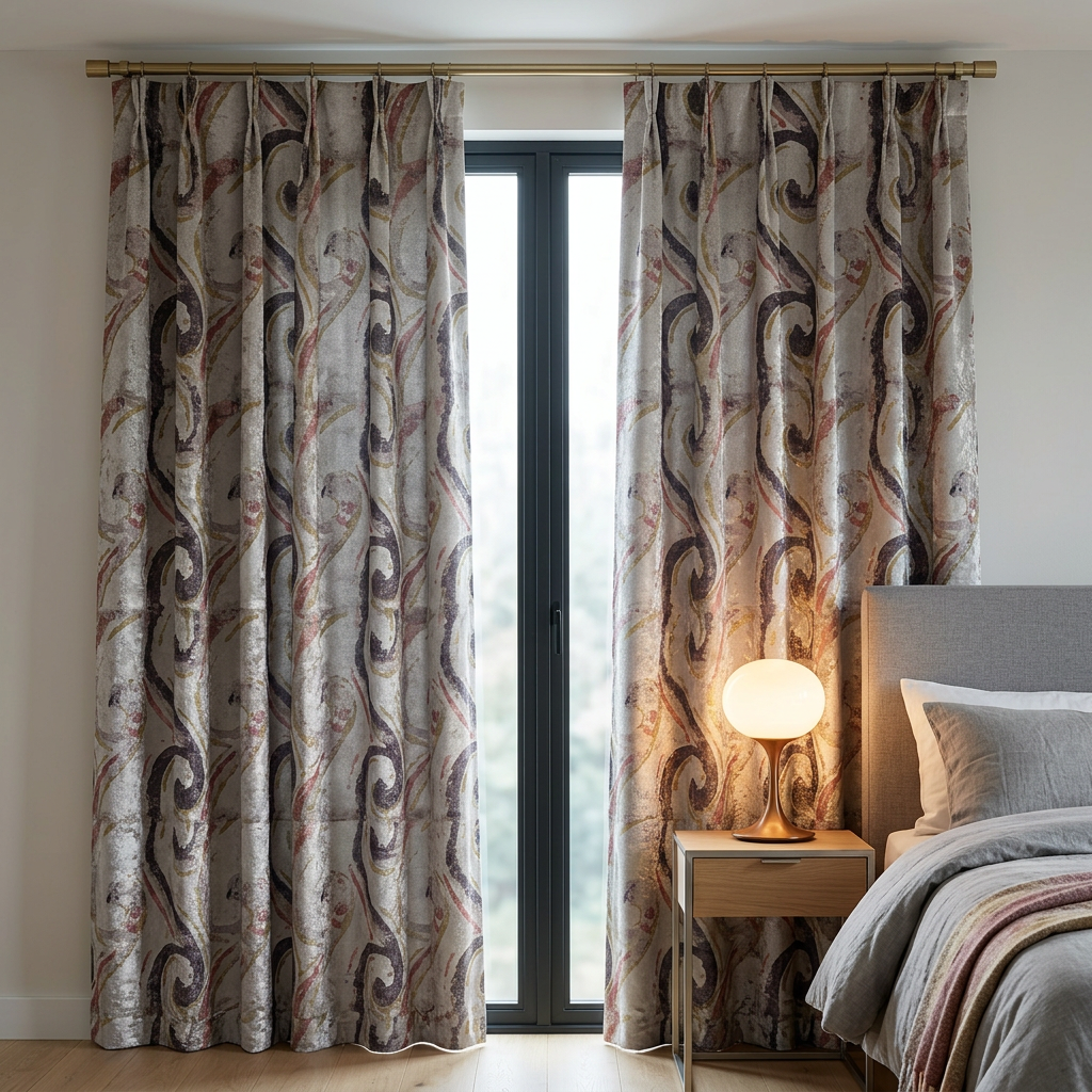Swirl Pattern Curtains